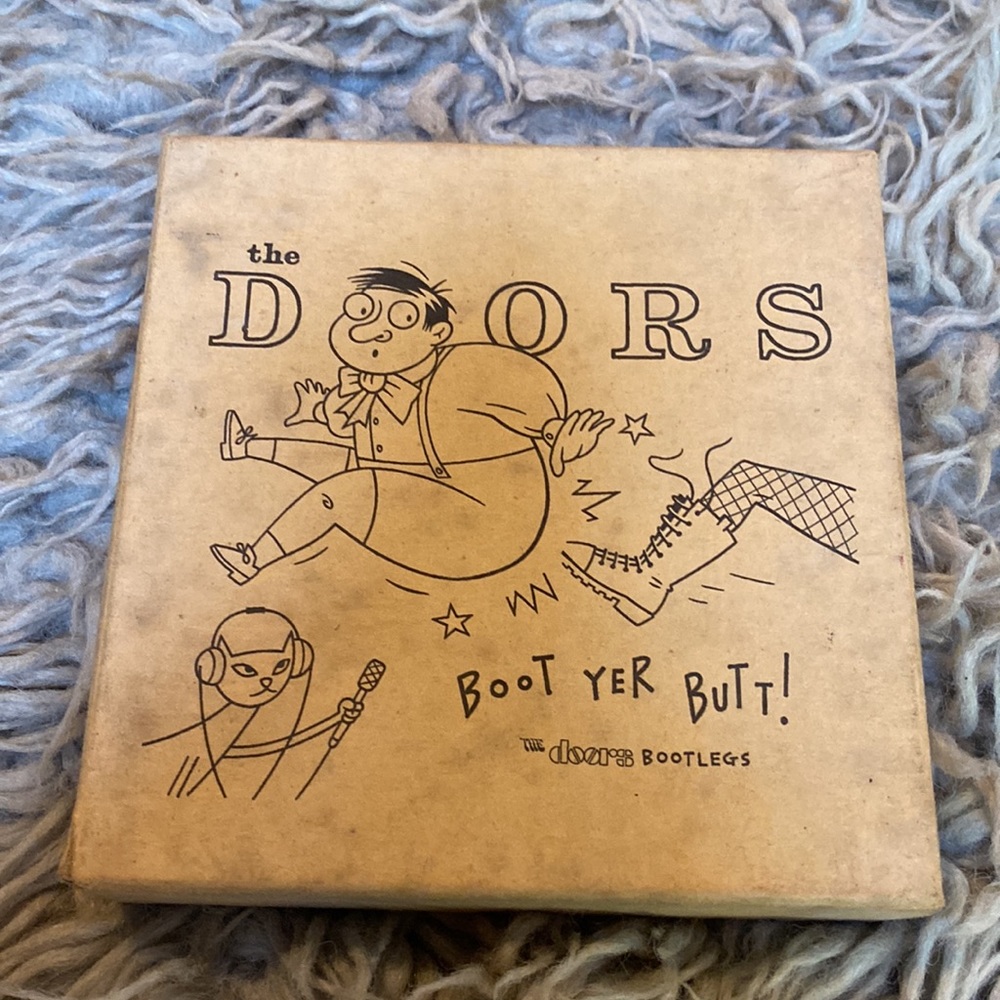 The Doors Boot Yer Butt 4 CD w/ Book Box Set Limited Edition RARE